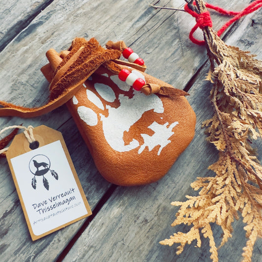 Bear Medicine Bag – Medium Size – Inner Strength