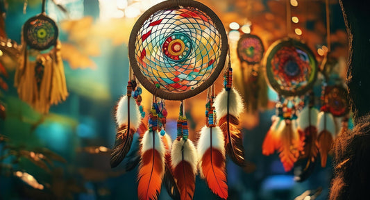 La-signification-culturelle-des-capteurs-de-rêves-Autochtones-Un-symbole-de-protection-et-de-spiritualité Artisanat Autochtone