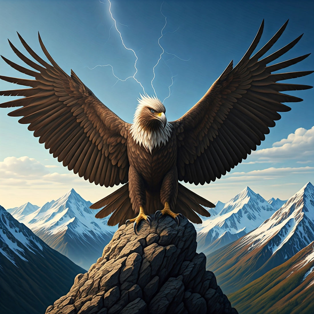 L-Oiseau-Tonnerre-et-la-grande-tempête Artisanat Autochtone