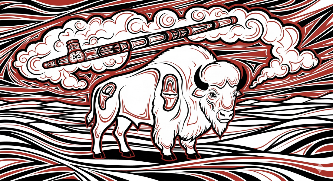 La légende du bison blanc et le don de l'abondance véritable