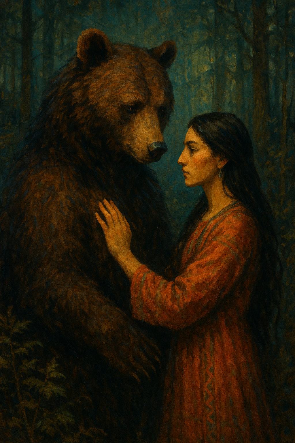La femme et l’ours : légende autochtone d’amour, de force et de transformation