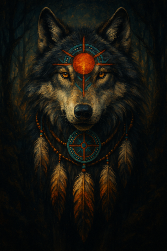 La légende du Loup-Miroir : celui qui révèle ce que les humains refusent de voir