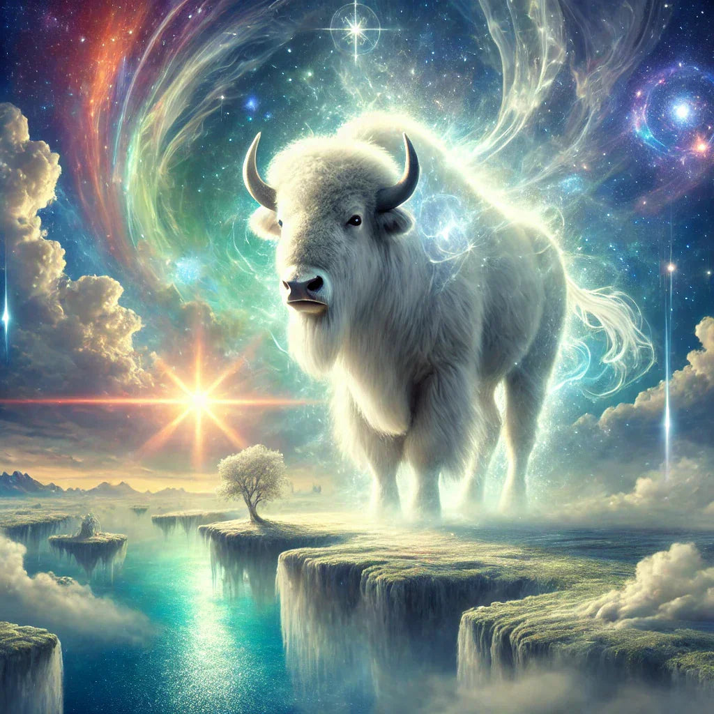 La-légende-sacrée-du-Bison-Blanc-Un-symbole-de-paix-et-d-unité Artisanat Autochtone
