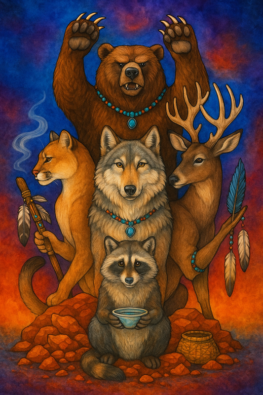 Totem animal : 5 symboles puissants et leur présence dans mes créations