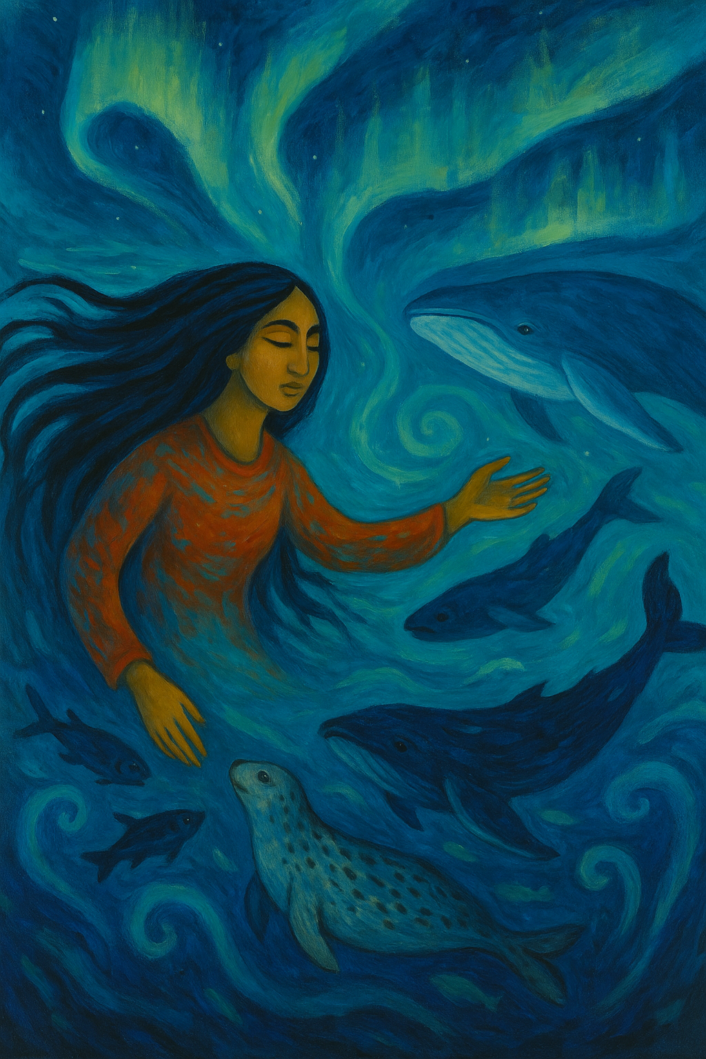 Légende autochtone : Sedna, la maîtresse des mers et des créatures marines