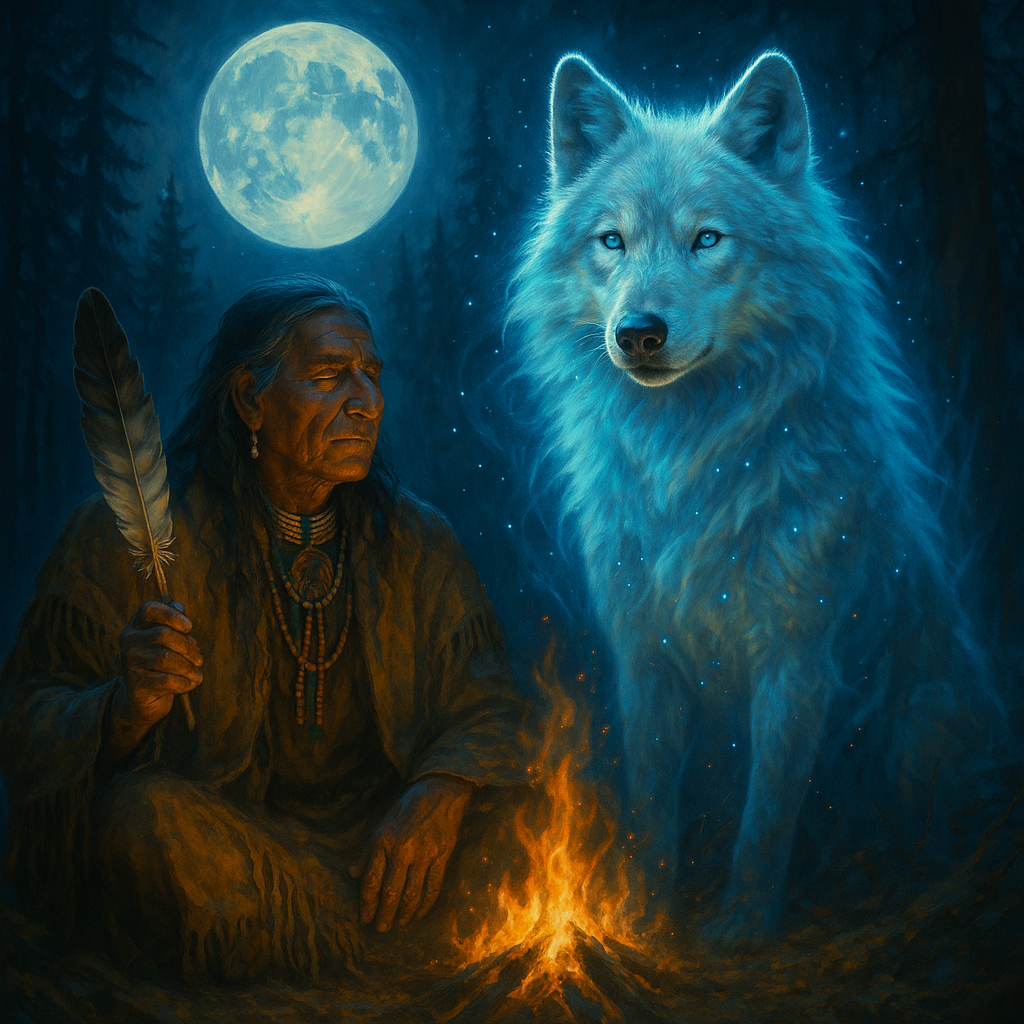 La légende du Loup : le gardien qui marche entre deux mondes