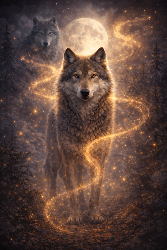 Quand le loup apparaît dans votre vie : Un message puissant pour votre âme