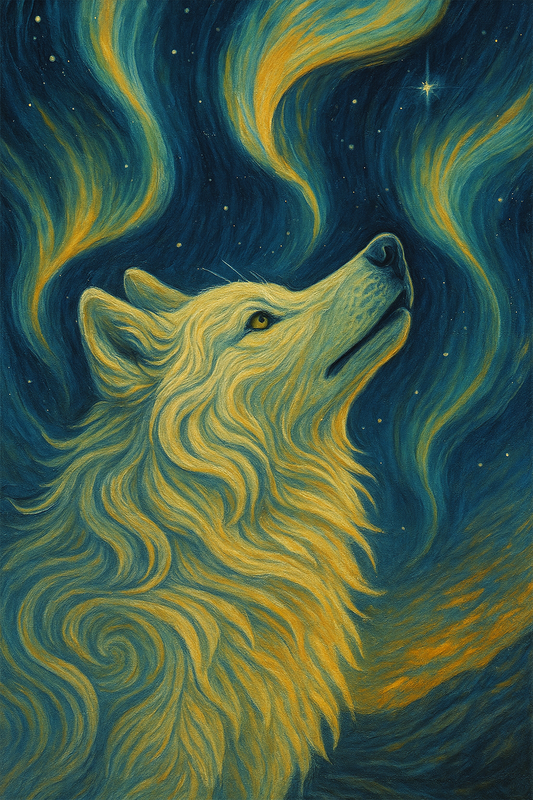 Légende autochtone : le Loup blanc et le vent du Nord