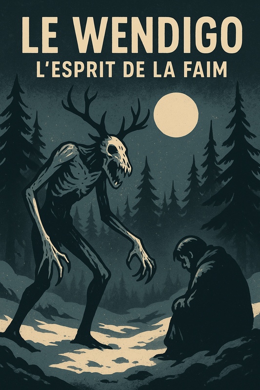 🌲 La Légende du Wendigo : L’Esprit de la Faim