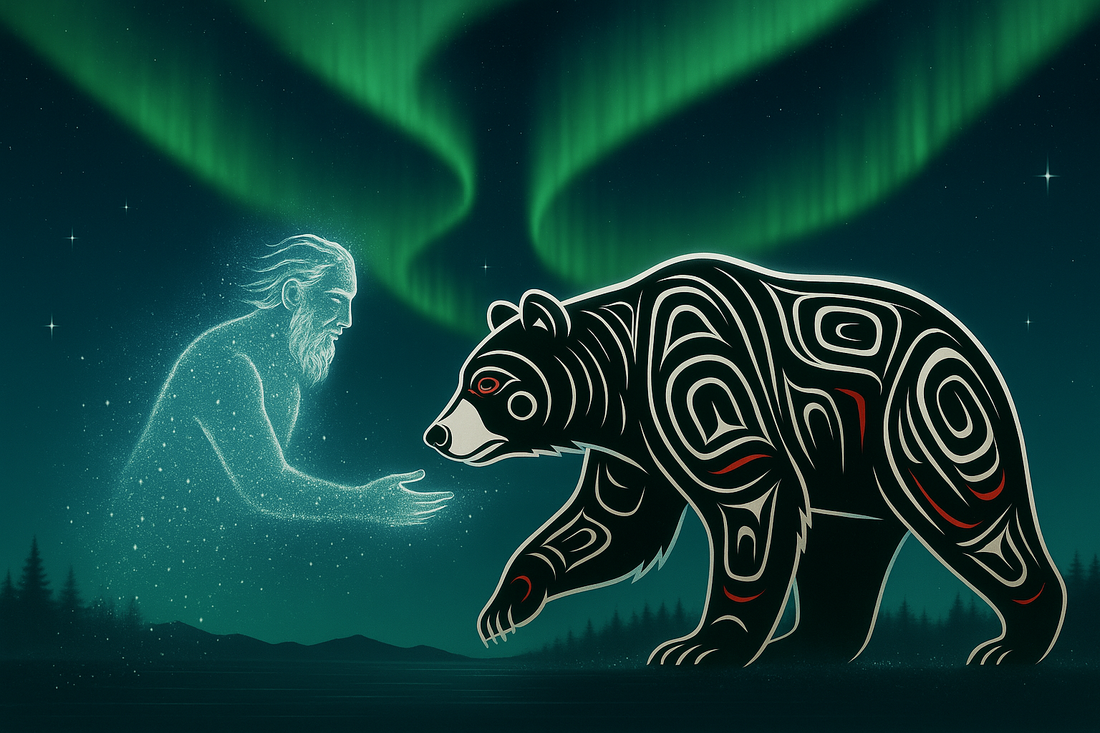 L’ours des aurores boréales