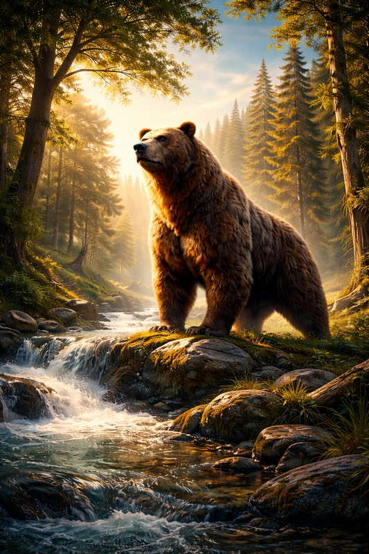 Porter un collier avec une griffe d’ours : force, protection et respect