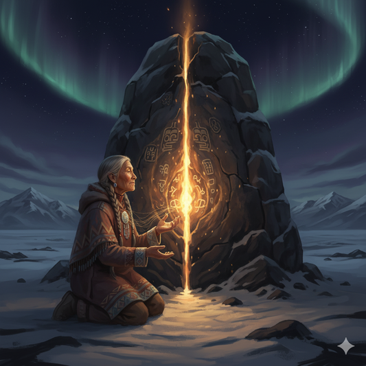 La légende de la roche chuchotante et du premier feu