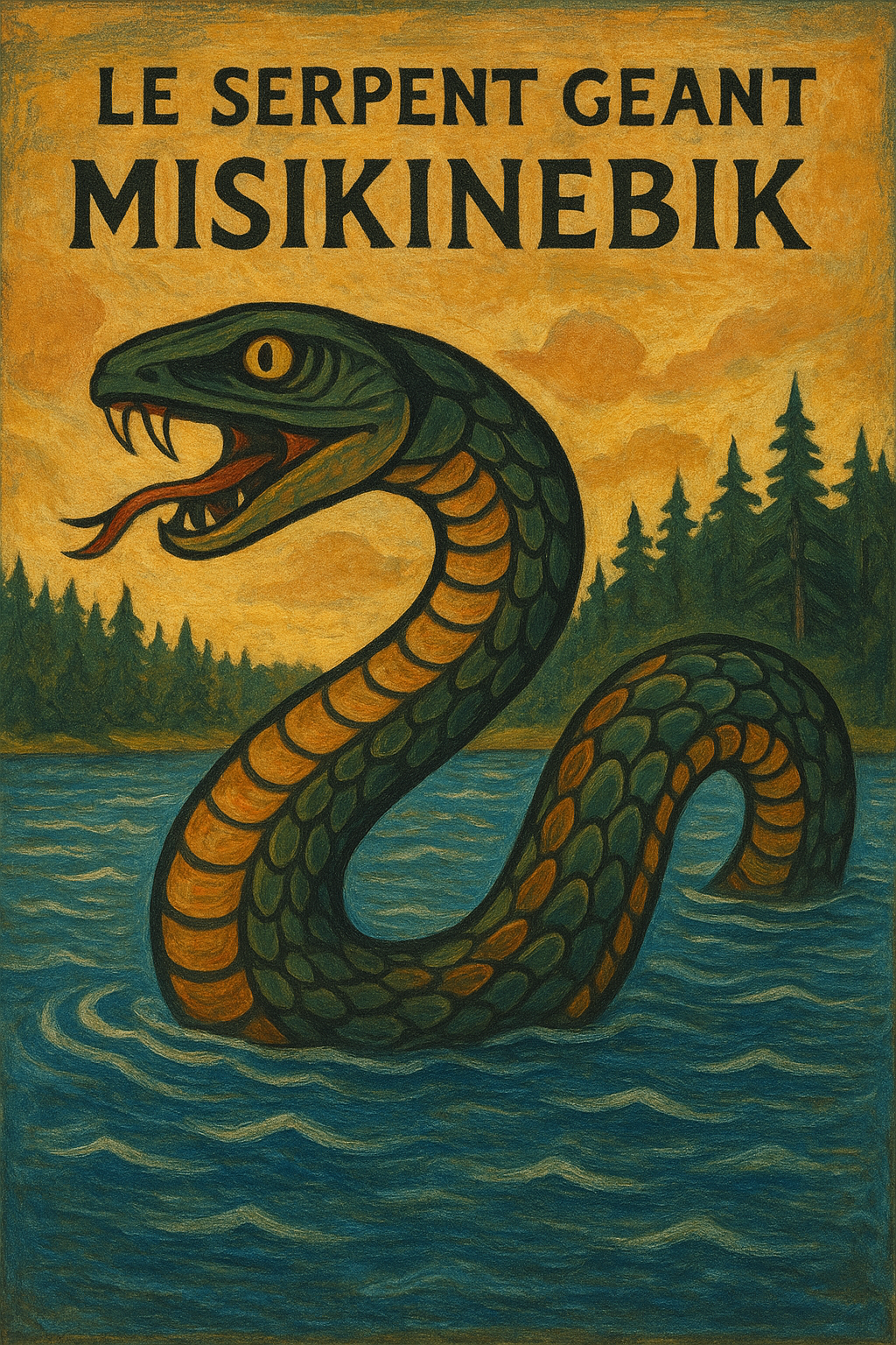 La légende du Serpent Géant – Misikinebik