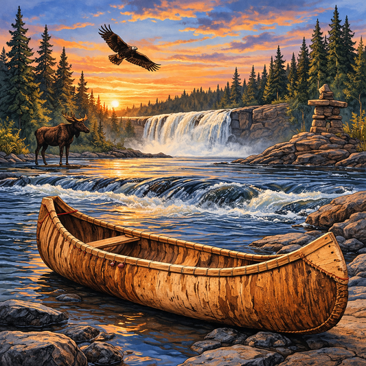 Canot d’écorce et rivière Ashapmushuan : mémoire, territoire et traditions autochtones