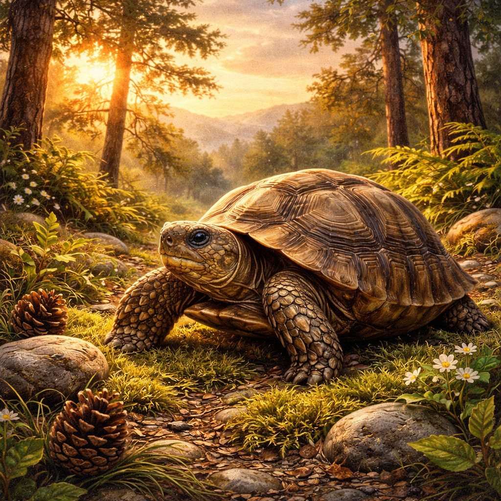 Animal totem tortue signification spirituelle sagesse, enracinement et chemin de vie