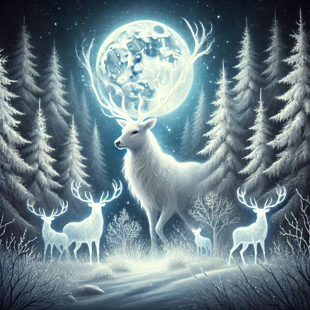 Les-gardiens-des-forêts-en-hiver-Légende-autochtone Artisanat Autochtone