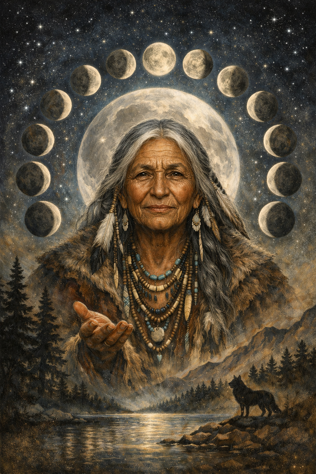 Les 13 Lunes : l’enseignement sacré de Grand-Mère Lune