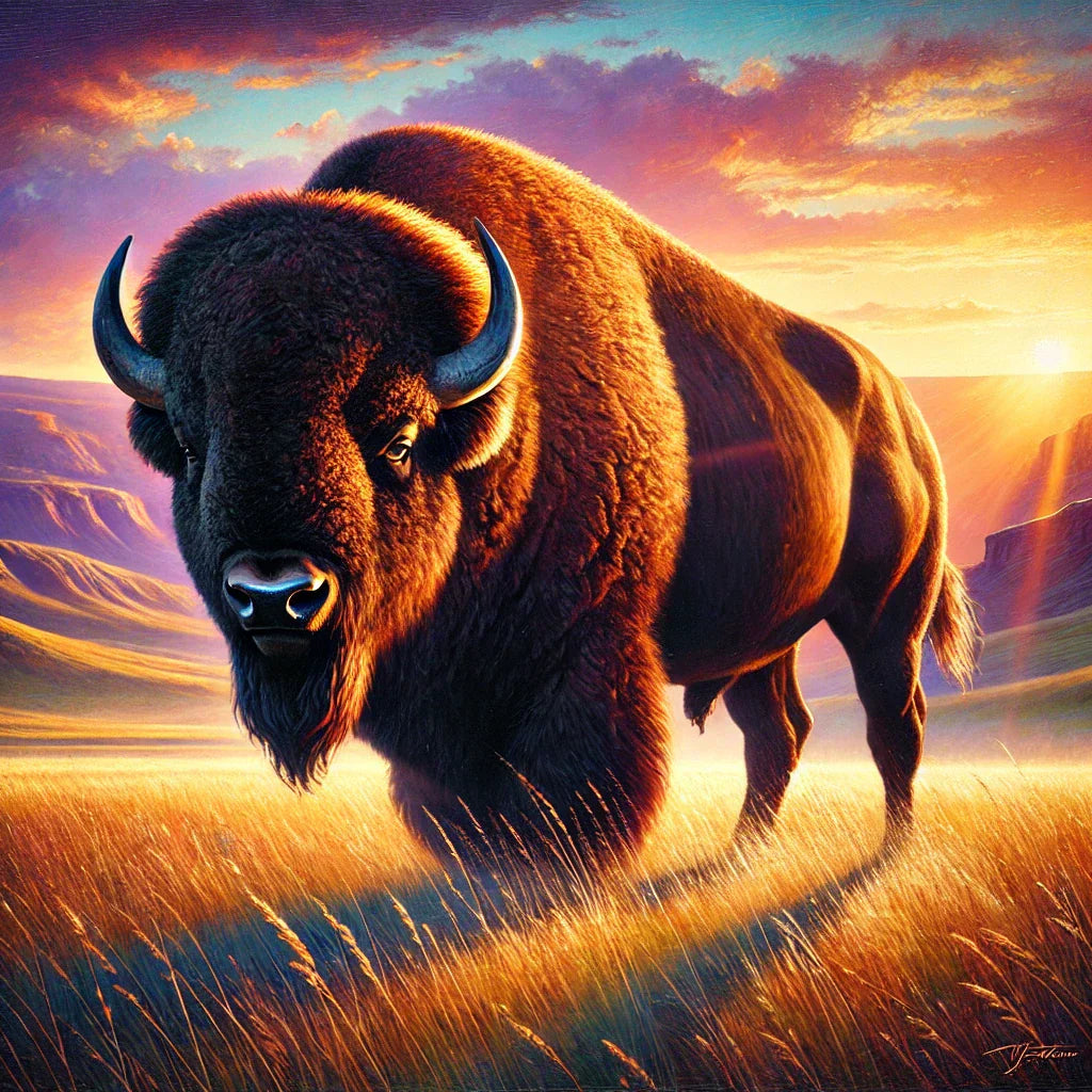 Le-bison-un-emblème-vivant-des-traditions-autochtones Artisanat Autochtone