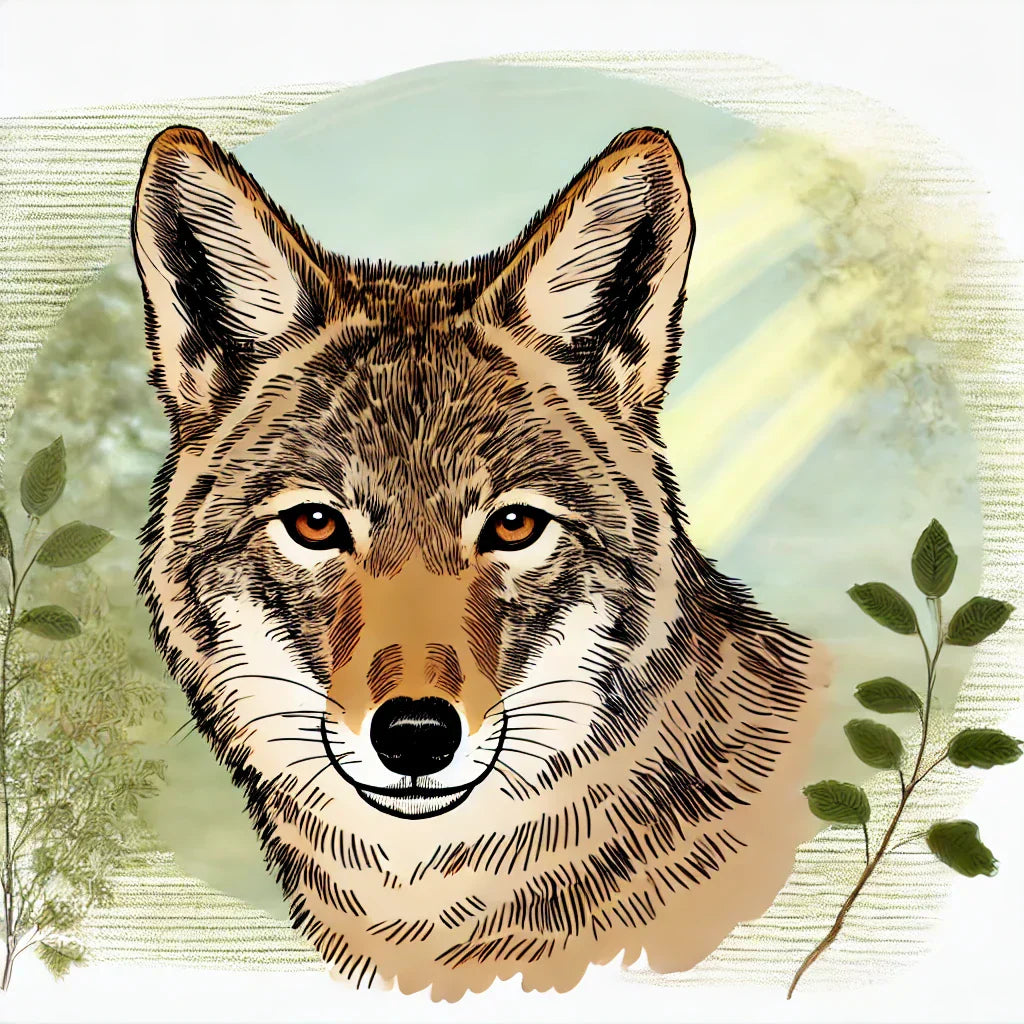 Le-coyote-un-symbole-d-intelligence-et-de-malice-dans-les-cultures-autochtones Artisanat Autochtone