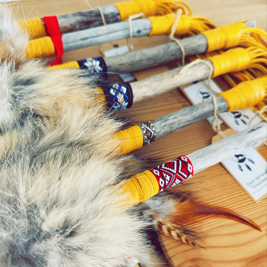 Authentic Ilnu Talking Sticks – Wisdom, Respect, and the Spirit of Sharing