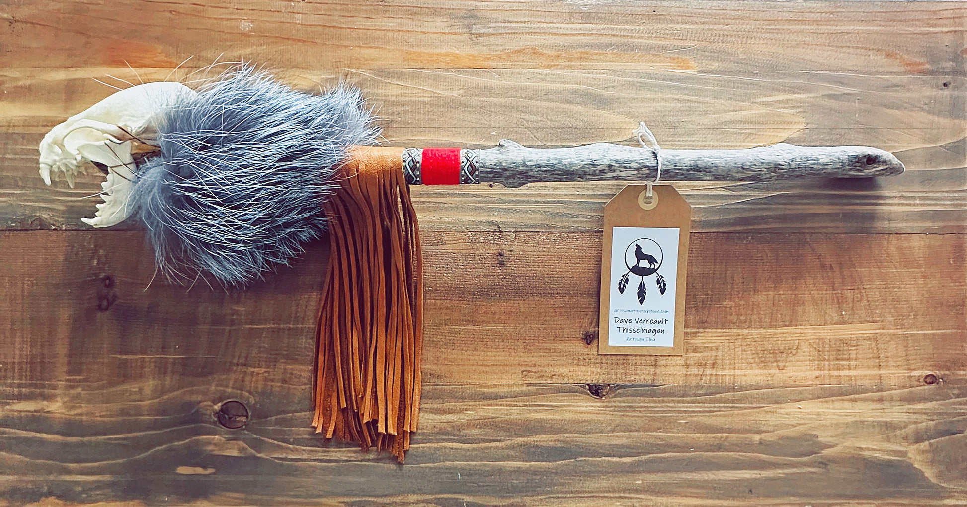 Baton de ceremonie amerindien