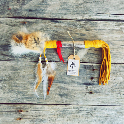 Handmade ceremonial talking stick authentic design