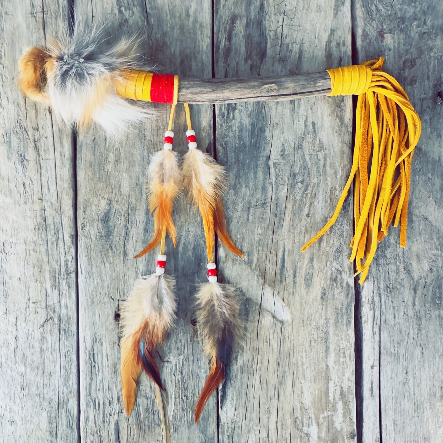 Indigenous talking sticks – red fox model