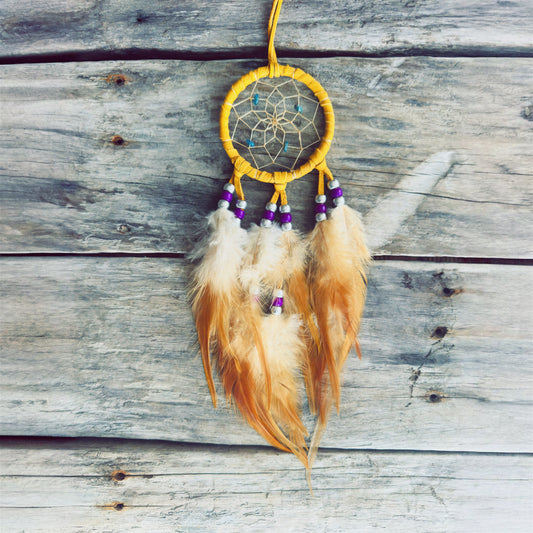 Spiritual dreamcatcher handmade with care and intention