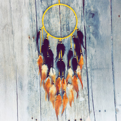 Unique handcrafted dreamcatcher artisan artwork