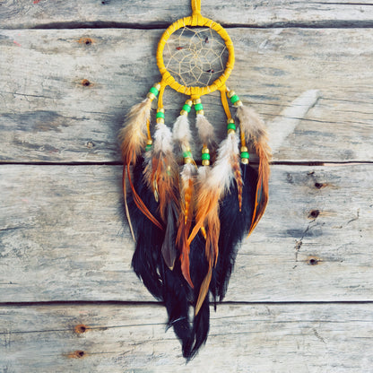 Indigenous dreamcatchers symbol of spiritual protection and harmony