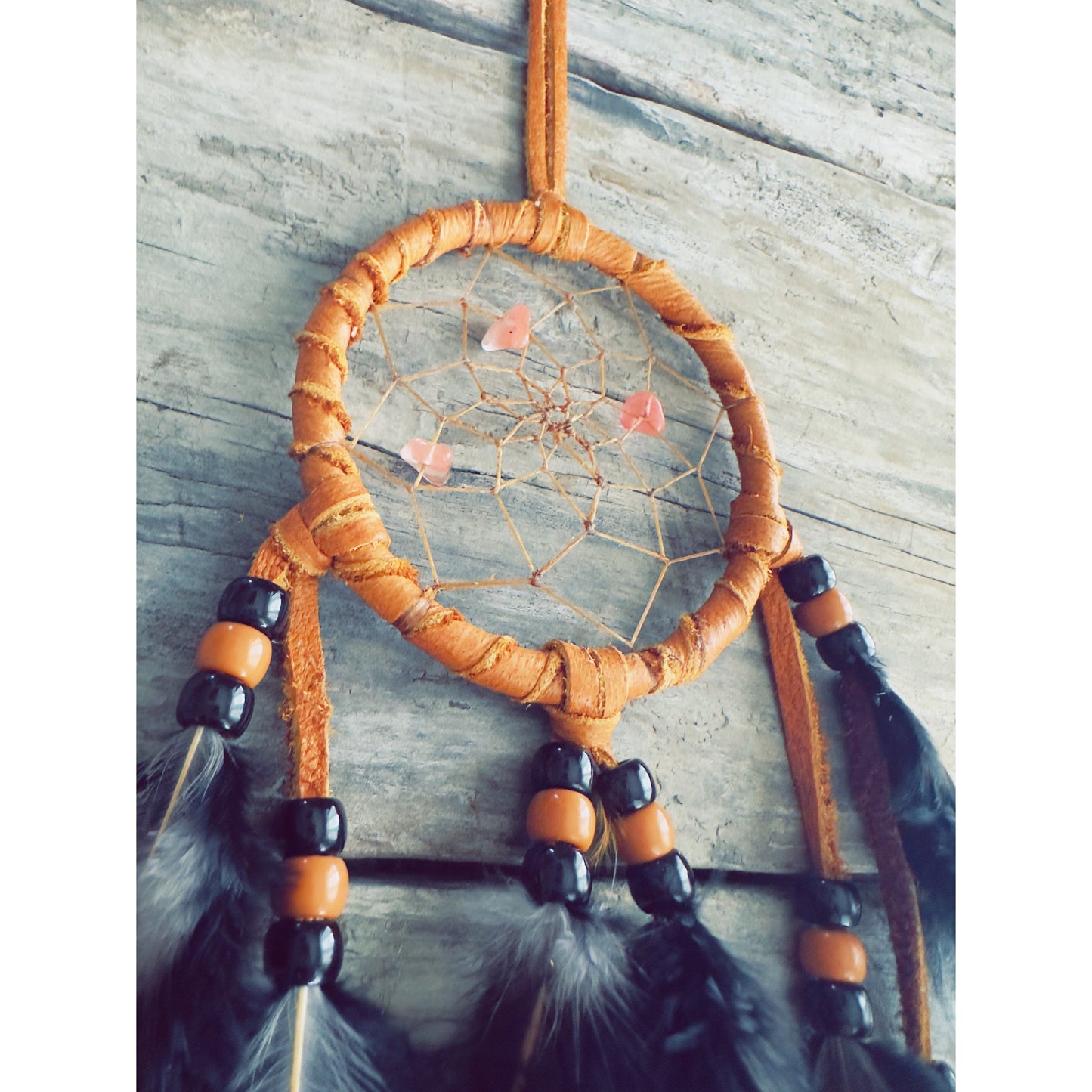 Dreamcatcher inspired by the Native legend of the Spider Woman, a sacred story about protection and connection.