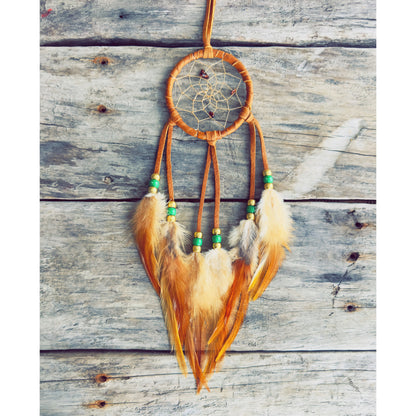 Dreamcatcher representing a spiritual protection symbol, handcrafted with care.