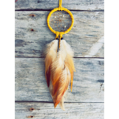 Traditional handmade Native dreamcatcher representing ancestral stories and spiritual dream protection.